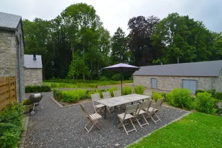 En Face du Château, Maison de vacances à la française à Gesves avec piscine - Photo 27