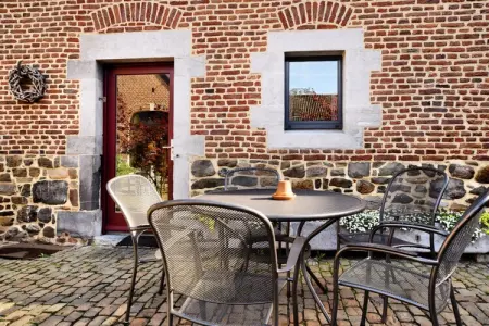 Hof van Aken, Confortable maison de vacances avec terrasse à Richelle - Photo 17
