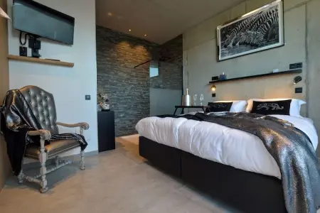 Le 3D, Villa raffinée avec jardin privé à Dalhem dans les Ardennes - Photo 15