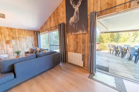 Chalet Bleu, Chalet de luxe avec terrasse privée à Büllingen - Photo 10