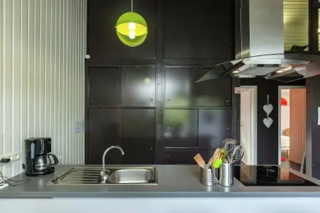 Chalet Orange, Chalet cosy avec sauna à Büllingen près du lac - Photo 9