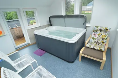 Le coeur du brâme, Chalet spacieux à Jalhay avec jacuzzi - Photo 4