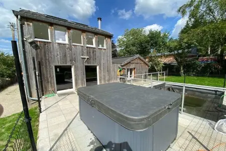 Le coeur du brâme, Chalet spacieux à Jalhay avec jacuzzi - Photo 6