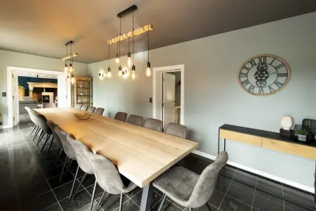 Au bois dormant, Demeure moderne avec piscine privée à Aubel - Photo 5