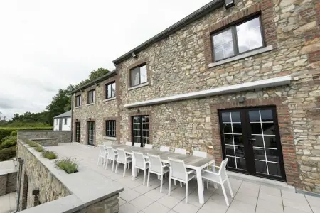 Au bois dormant, Demeure moderne avec piscine privée à Aubel - Photo 9