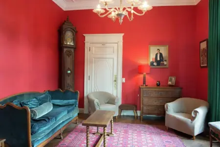 Chateau de Jevoumont, Vieux château à Theux avec piscine privée et belle vue - Photo 13