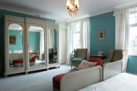 Chateau de Jevoumont, Vieux château à Theux avec piscine privée et belle vue - Photo 25