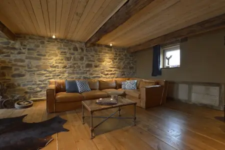 Vert Buisson, Ancienne grange confortable à Theux avec piscine et jacuzzi - Photo 3