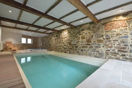 Vert Buisson, Ancienne grange confortable à Theux avec piscine et jacuzzi - Photo 6
