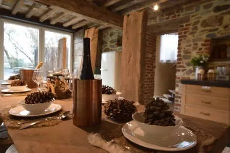 Vert Buisson, Ancienne grange confortable à Theux avec piscine et jacuzzi - Photo 33