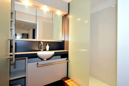 Koetshuis Appartement, Demeure moderne proche lac à Robertville - Photo 6