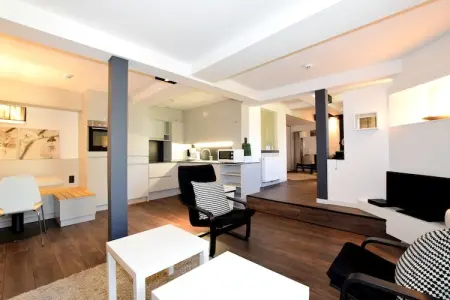 Koetshuis Appartement, Demeure moderne proche lac à Robertville - Photo 9