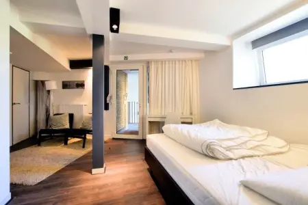 Koetshuis Appartement, Demeure moderne proche lac à Robertville - Photo 12