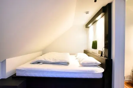 Koetshuis Studio, Demeure moderne avec barbecue à Robertville - Photo 2