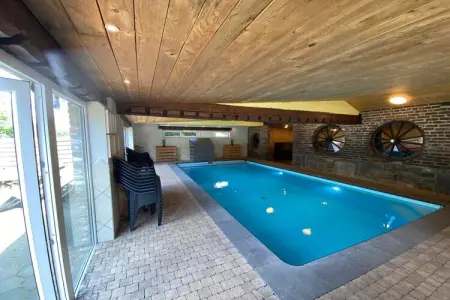 La Coupe de Champagne, Luxueuse maison de vacances avec piscine privée à Waimes - Photo 12