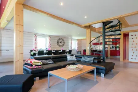 Ô Dûhons Ovifat, Maison de vacances patrimoniale avec sauna à Ovifat - Photo 9