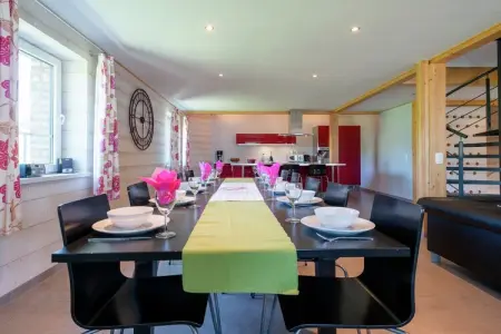 Ô Dûhons Ovifat, Maison de vacances patrimoniale avec sauna à Ovifat - Photo 13