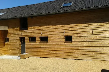 L'Annexe, Maison de vacances moderne à Sourbrodt avec piscine privée - Photo 8