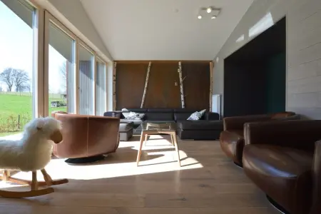 Fermette, Charmante maison de vacances avec sauna à Robertville - Photo 11