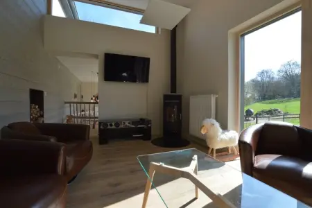 Fermette, Charmante maison de vacances avec sauna à Robertville - Photo 12