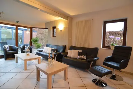 Antolay, Belle maison de vacances avec piscine privée à Waimes - Photo 5