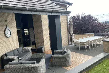 Le Rendez Vous, Maison de vacances cosy à Malmedy avec sauna et jacuzzi - Photo 22