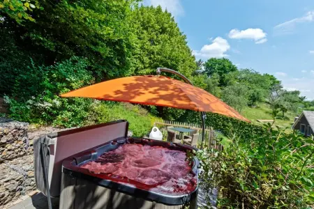 Le Rendez Vous, Maison de vacances cosy à Malmedy avec sauna et jacuzzi - Photo 30