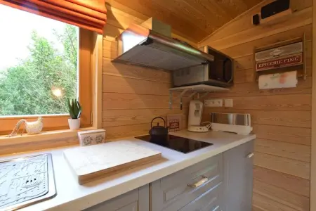 Manureva, Maison de vacances avec sauna dans les Ardennes proche forêt - Photo 3