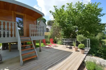 Manureva, Maison de vacances avec sauna dans les Ardennes proche forêt - Photo 5