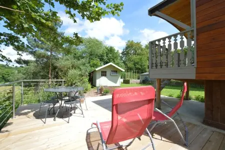 Manureva, Maison de vacances avec sauna dans les Ardennes proche forêt - Photo 17