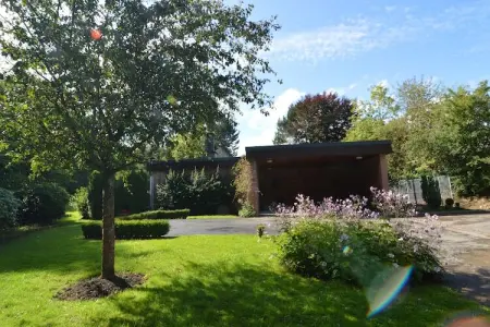 Patio et Jardin, Belle villa avec piscine (mi-mai à mi-septembre) à Stavelot - Photo 5