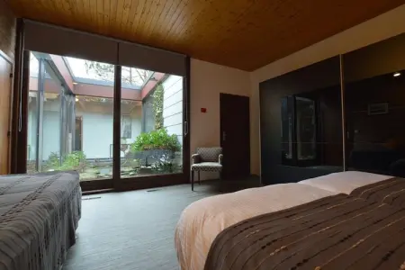 Patio et Jardin, Belle villa avec piscine (mi-mai à mi-septembre) à Stavelot - Photo 9