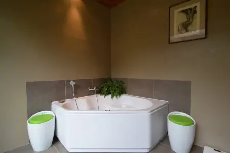 Patio et Jardin, Belle villa avec piscine (mi-mai à mi-septembre) à Stavelot - Photo 17