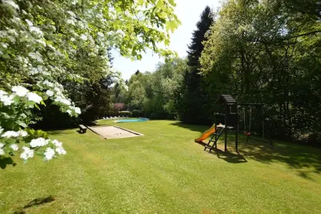 Patio et Jardin, Belle villa avec piscine (mi-mai à mi-septembre) à Stavelot - Photo 27