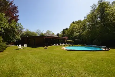 Patio et Jardin, Belle villa avec piscine (mi-mai à mi-septembre) à Stavelot - Photo 29