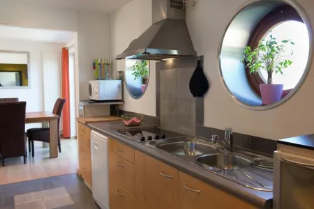 Ny des anges, Maison de vacances paisible avec piscine privée à Stoumont - Photo 12