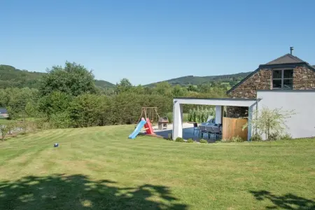 Ny des anges, Maison de vacances paisible avec piscine privée à Stoumont - Photo 30