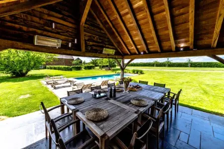 Gite de la Tour, Maison de vacances de luxe à Ohey avec piscine, sauna et bain d'eau froide - Photo 4