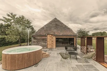 Gite de la Tour, Maison de vacances de luxe à Ohey avec piscine, sauna et bain d'eau froide - Photo 36