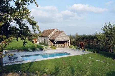 Gite de la Tour, Maison de vacances de luxe à Ohey avec piscine, sauna et bain d'eau froide - Photo 48