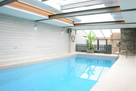 La Maison à la Piscine, Maison de vacances moderne à Goesnes avec piscine privée - Photo 35