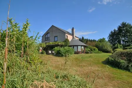 La Rotonde, Belle maison de vacances à Somme-Leuze avec piscine - Photo 13
