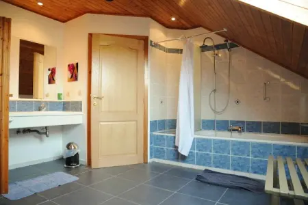 La Rotonde, Belle maison de vacances à Somme-Leuze avec piscine - Photo 16