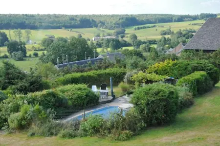 La Rotonde, Belle maison de vacances à Somme-Leuze avec piscine - Photo 19