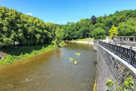 La Rotonde, Belle maison de vacances à Somme-Leuze avec piscine - Photo 34