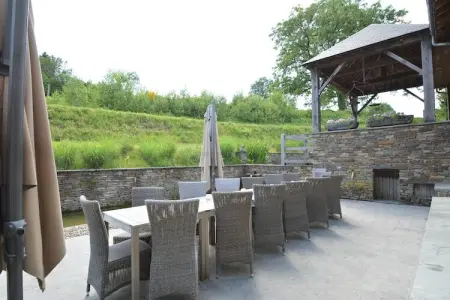 Likthuus 15, Maison de vacances spacieuse à Bièvre avec sauna - Photo 26