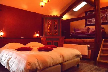 Likthuus 24, Maison de vacances typique avec jacuzzi à Bièvre - Photo 18