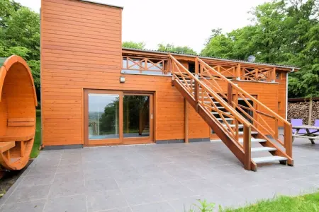 A l'Aise, Chalet de luxe à Beauraing avec sauna - Photo 3