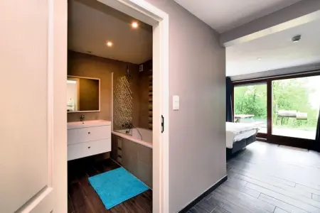A l'Aise, Chalet de luxe à Beauraing avec sauna - Photo 19