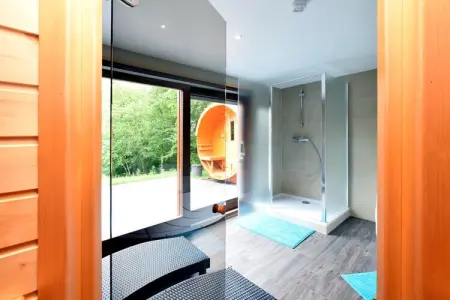 A l'Aise, Chalet de luxe à Beauraing avec sauna - Photo 32